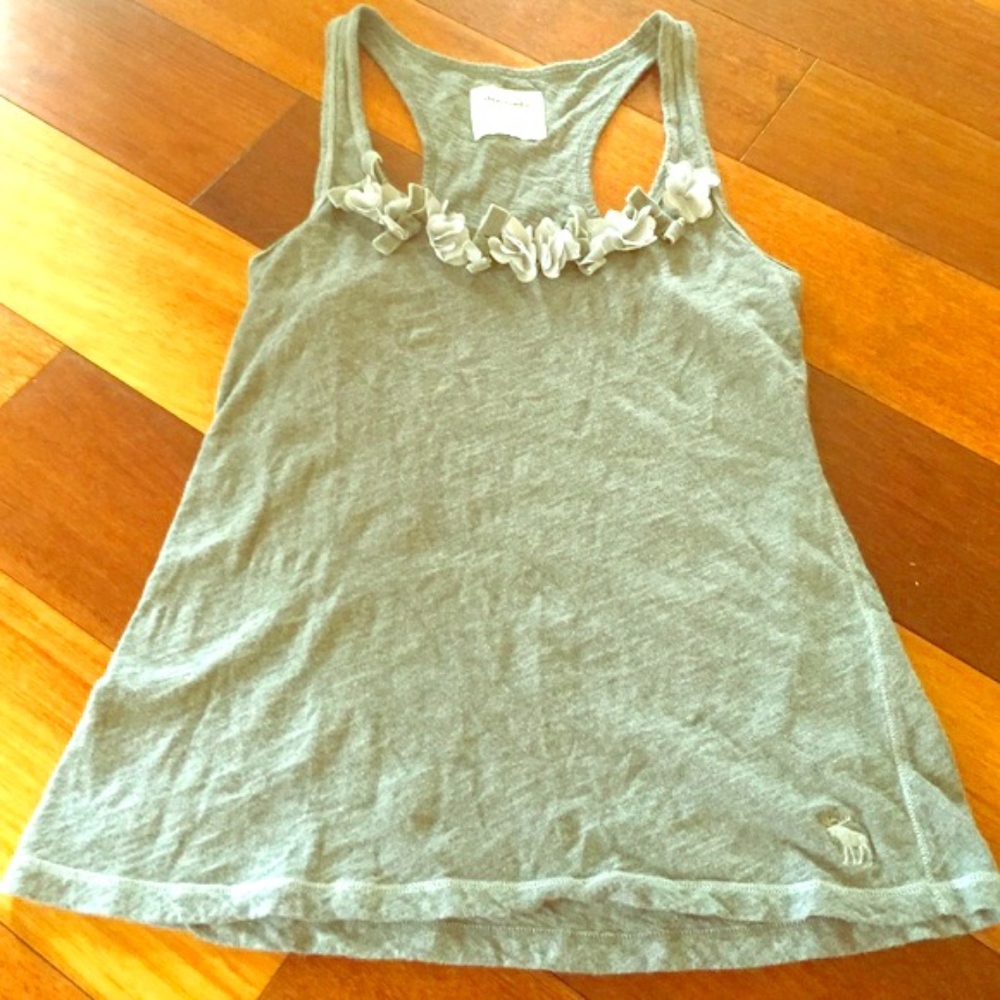 Grey Abercrombie Kids Tank